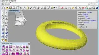 Converting NURBS to T-Splines: T-Splines for Rhino tutorial