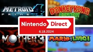 The new Nintendo Direct is actually INCREDIBLE