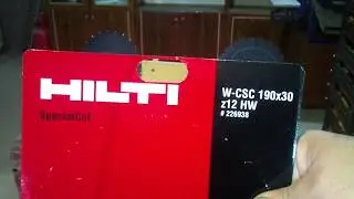 Тестирую диск HILTI на станке ИЭ 6009А 900Вт. I'm testing a HILTI disk on an IE 6009A 900W machine.
