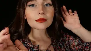 ASMR Hypnotic Face Touching ❤️ Personal Attention & Layered Whispering For Sleep 💤