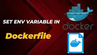 Set Environment Variable in Dockerfile and Use it in Container 🐳 | Docker Tutorial