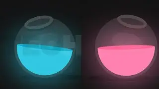 How To Make This Colorful Glowing Liquid Bowl Animation Effects | Html CSS Animation Effects