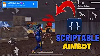 SCRIPTABLE IOS FF 🔥 FREE FIRE IOS DNS 🔥SCRIPT PANEL FOR IOS 🗿ANTIBAN IOS PANEL