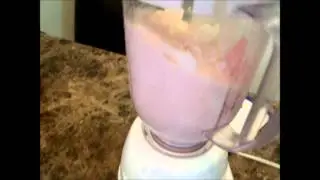 Young Chef Making Watermelon Milk Shake