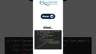 Build interactive Animated Button Hover Effect HTML and CSS | Keyframe Tech Solution