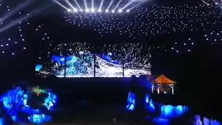 forest park led mesh stage