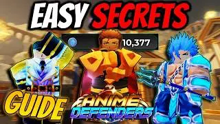 100% Get Any Athenyx Secret *Almighty* In Anime Defenders Update 5.5!!