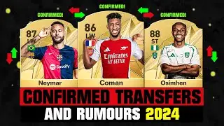 FIFA 25 | NEW CONFIRMED TRANSFERS & RUMOURS! 🤪🔥 ft. Coman, Neymar, Osimhen... etc