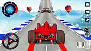 Ultimate Formula Mega Ramp Car Racing 3D - Extreme GT Car Stunts Game - Android Gameplay