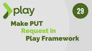 Play Framework Tutorial # 29 | Make PUT Request using jQuery in Play Framework