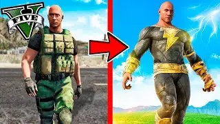 PASO de HUMANO a BLACK ADAM en GTA 5!