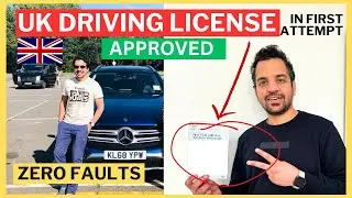 How Indian PASSED the UK Driving Test in UK in FIRST ATTEMPT  and ZERO FAULTS  | Driving License Uk