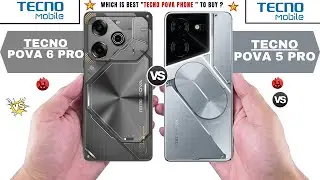 Tecno Pova 5 Pro Vs Tecno Pova 6 Pro