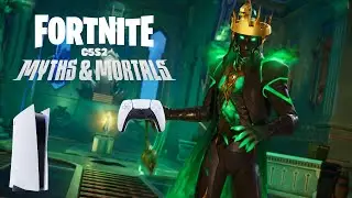 Playstation 5 60fps Max graphics Fortnite gameplay