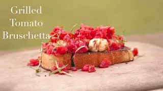 Grilled Tomato Bruschetta