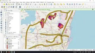 QGIS Tutorials 33: How to create fixed buffer in QGIS | Beginners | QGIS 3.22