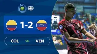 COLOMBIA vs. VENEZUELA [1-2] | RESUMEN | CONMEBOL SUB20 FUTSAL 2022