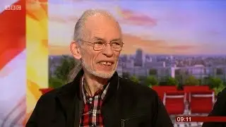 Steve Howe and Geoff Downes of YES on BBC Breakfast 23rd Feb 2018