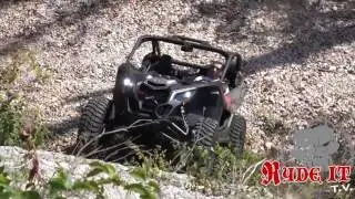 The new Can-Am Maverick X3 takes on a big hill called Viagra