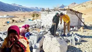 The arrival of a savior (charitable man) to save a divorced nomadic woman among the ruins 💔