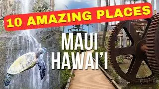 Maui Hawaii 10 AMAZING places you NEED to see on your next trip 2024