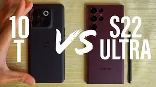 OnePlus 10T vs Samsung Galaxy S22 Ultra SPEED TEST!