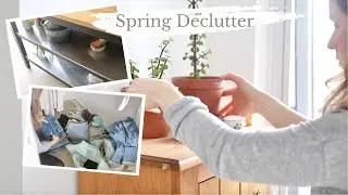 ORGANIZE & DECLUTTER WITH ME | spring home organizing + simplifying