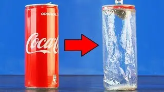 Experiment: Coca Cola and Drain Cleaner