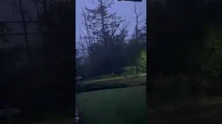 Little electrical storm on Morgan Road