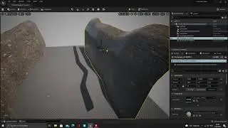 Unreal Engine 5 Speed build. building a scene with the modeling editor.