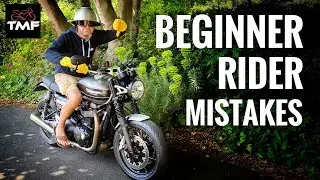 Top 5 Mistakes Beginner Motorcycle Riders Make