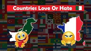 Countries Love or Hate Algeria