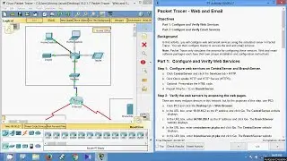 10.2.1.7 Packet Tracer - Web and Email