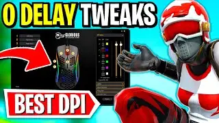 How To Get Less Input Delay Ultimate Guide 🔧🔥 (High DPI Explained in Fortnite Season 7)