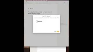 Export Word (.docx) file from Pages Application on a Mac