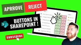 SharePoint Document Approve and Reject Buttons 👎👍
