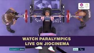 Sakin Khatun Gold medal match | Paralympics Weight lifting Highlights | JioCinema