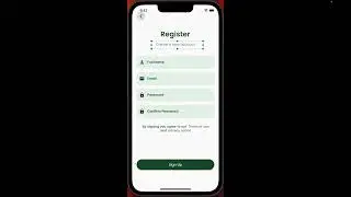 Flutter Register Screen UI Design - Fast Code | Part 2