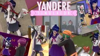 Killing Everyone with Group-Specific Weapons in Amai's Week | Yandere Simulator Demo