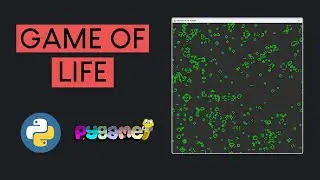 Conway's Game of Life tutorial in Python & Pygame - OOP