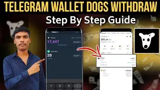 Dogs Coin Telegram Wallet Withdraw Step By Step Guide | Telegram Wallet Dogs Coin Exchange