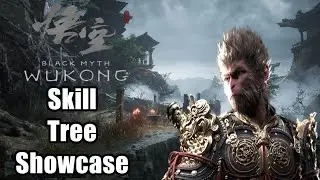 Black Myth Wukong Skill Tree Showcase