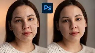 Get flawless skin in minutes with this Photoshop Tutorial 2024