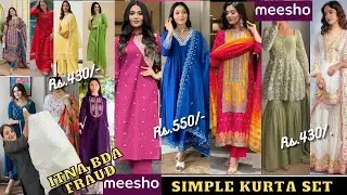 30 Meesho Huge *Trendy* Kurta Set Haul 🤭|| Omg 😱 इससे सस्ता कुछ नहीं हो सकता 😝|| Start Rs.? ||Ghtiya