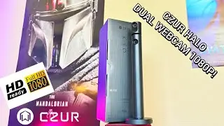 CZUR Halo Dual 1080p Webcam - Short Review "GOOD QUALITY!?"