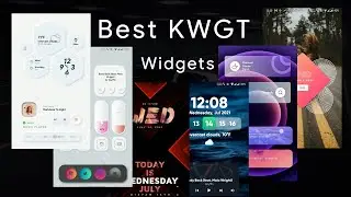 Top 10 Best KWGT Widget Packs 2021 | Kustom Widget Pack | Home Screen Customization