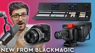 NEW Blackmagic Products at IBC 2023 | Cinema Camera 6K, Micro Studio 4K G2,  iPhone App + More