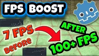 Get Rid of Lags in 4 Minutes! - Optimization in Godot 4