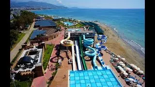 ОБЗОР ПЛЯЖНОГО КОМПЛЕКСА ОТЕЛЯ EFTALIA SPLASH RESORT 5, ALANYA, TURKEY (АЛАНЬЯ, ТУРЦИЯ) Ч 2