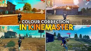 4 Advance Colour Grading In Free Fire Montage Video | Kinemaster 🔥🔥